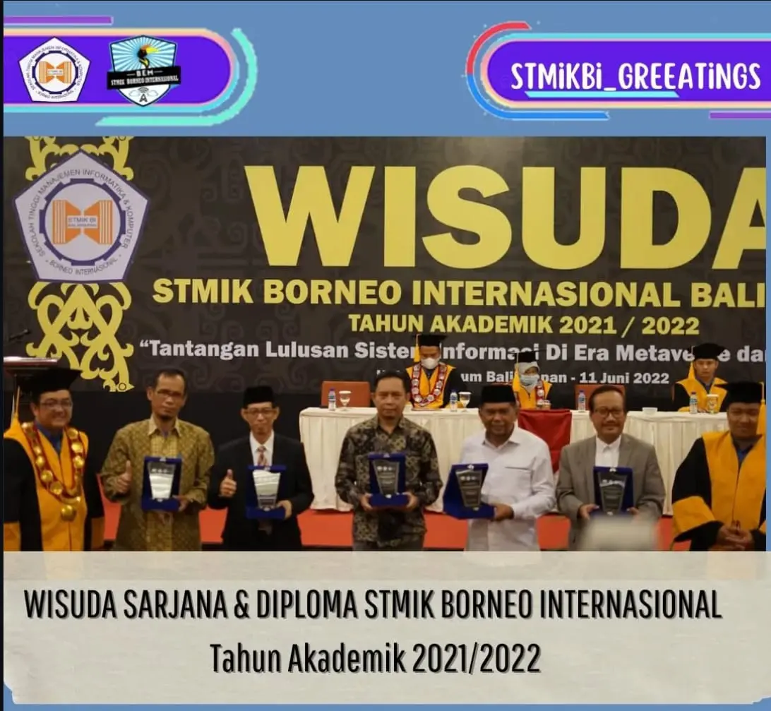 Wisuda STMIK Borneo Internasional Balikpapan